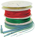 TRACON Zsugorcső, vékonyfalú, 2: 1 zsugorodás 2, 4/1, 2mm, barna, dobon (ZS024B-D)