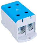 Tracon Főáramköri leágazó kapocs dupla, felületre szerelhető, kék 35-240mm2 (FLEAL-240-2K)