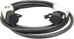 Tracon TECC töltőkábel 3 fázis elektromos autóhoz 5 m T2-T2 3x16A (TECC-22-5M316)