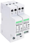 Tracon T2+T3 AC típusú túlfeszültség levezető, egybeépített 3+1P 40kA 275V (ESPD2-3-40-3-1P)