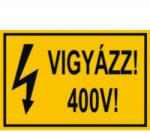 Delux Matrica 60x100 Vigyázz 400V (MAT00003)