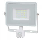V-TAC Mozgásérzékelős PRO-W LED reflektor (30W/100°) hideg fehér (23830)