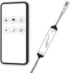 Isoled LED rádiós PWM Dimmer, MiniAMP csatlakozóval távirányítóval 12-24V DC 3A (ISO114466)