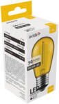 Avide Dekor LED Filament fényforrás 1W E27 Sárga (ABDLS44F-1W-Y) - vilagitasok