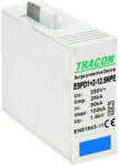 Tracon T1+T2 AC típusú túlfeszültség levezető betét 12.5 NPE 12, 5kA 275V (ESPD1-2-12-5NPE)