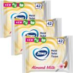 Zewa Almond Milk Nedves Toalettpapír 3x42db