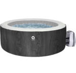 avenli Vancouver 4 személyes 175x70cm Felfújható Jakuzzi szett - sötétszürke (17283EUV41)