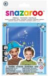 Snazaroo Set 6 Sabloane Pictura pe Fata Adventure, Snazaroo (1198011)