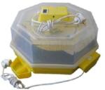  Keltetőgép C5-FHP-A - hatszögletű, műanyag, hőmérséklet kijelzővel, páramérővel, automata forgatómővel