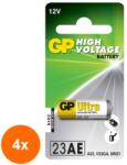 GP Batteries Set 4 x Baterie Ultra Alcalina GP 12V (TIV-4xGP23AU-BL1) Baterii de unica folosinta