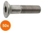 Schaefer-Peters Set 50 x Surub Cap Inecat Locas Inbus 7991 Inox A2-M6 x 25 (COR-50X79912625S)