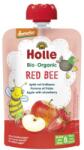 Holle Baby Piure de Fructe cu Mere si Capsuni Eco, Red Bee, Holle Baby, 100 g