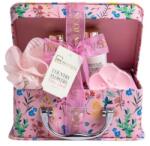 IDC Institute Set Cadou Femei IDC Institute Country Flowers, Gel de Dus 100 ml, Lotiune Corp 100 ml, Bomba Baie 60 g, Burete (AQIDC000097)