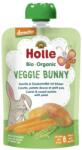 Holle Baby Piure de Morcovi, Cartofi Dulci si Mazare Eco, Veggie Bunny, Holle Baby, 100 g
