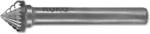 RUKO Freze Biax Forma K, Con 90°, Carbura de Wolfram (cb), 3.0 X 3.0 / 38.0 X 3.0 (RK.116227)
