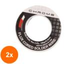 Chrome Set 2 x Fludor 100 g 0.5 mm Sn60 Pb40 (TIV-2xTIN-100GR/0.5MM-CHR)