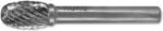 RUKO Freze Biax Forma E, Picatura, carbura de Wolfram (cb), 6.0 X 10.0 / 50.0 X 6.0 (RK.116211)