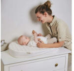 Bébé-Jou Bébé Jou fűtött steppelt pelenkázó lap - Quilted Squares (beige)