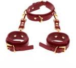 Taboom Zgarda D-Ring si Catuse Deluxe Taboom Rosu/Auriu