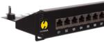 NETRACK patchpanel 19'' 24 ports cat. 6A FTP, Krone IDC (104-19) - pcone