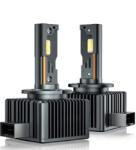  2 izzóból álló készlet, D3S, 35W, 12.000LM, Canbus, rézmag, alumínium hűtőszekrény
