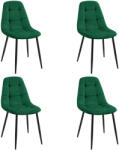 AKORD 01 Étkezőszék szett 4 db - zöld (4xCSJ.1-BG)