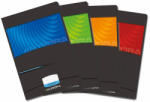 Aurora Caiet A4, 60 file - 90g/mp, liniat stanga, coperta carton lucios, AURORA Mano - dictando (60MT)