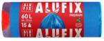 Alufix Szemeteszsák, zárószalagos, 60 l, 15 db, ALUFIX (MSZ60UNINEW) - nyomtassingyen