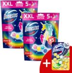 Domestos Power5 WC frissítő blokk Magic Unicorn (10x50g) + Ajándék Domestos Duo WC blokk