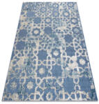  SOLE D3881 Lapos Szőnyeg - Kék/Bézs - 160x220 cm (BA064)