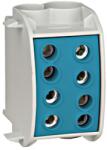 Schrack Nagyáramú burkolt elágazókapocs, 70mm2, 1p/4 leágazás, kék (IK026320--)