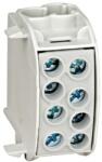 Schrack Nagyáramú burkolt elágazókapocs, 35mm2, 1p/4 leágazás, szürke (IK026210--)