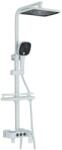  Zuhanyoszlop, Blackswan, M230 típus, fehér modell, 3 utas, termosztát, SPA-típusú kézizuhany és rejtett bútorcsap, mérete 116 cm