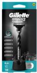 Gillette Mach3 Charcoal Férfi Borotva, 1 db Gillette Borotva, 6 db Borotvabetét