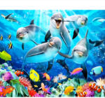 Magic Toys Gyémántszemes kirakó: Delfinek gyémántfestő szett 40x50cm (46684Z/delfin) - jatekshop