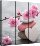  Tavaszi Virágzás Vászonkép - 3 részes - 100x90 cm