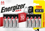 Energizer Max AA 8 db LR06 elem