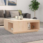 vidaXL Fenyőfa Dohányzóasztal - 100x101x40, 5 cm (814519)
