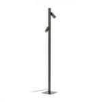  FADO Állólámpa - Fekete - 2x3W LED (R12475)