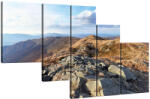  Hegyi Táj Vászonkép Szett - 5 részes - 100x170 cm