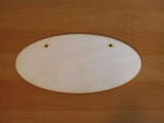  Natúr fa - Ovál tábla 24cm (1842)