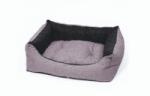 Leopet Culcus pentru caini Leopet Rodi 2 Fete Black/Grey 70x85cm