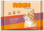 Remi Hrana umeda pentru pisici adulte Remi Vita/Ficat Pastrav/Somon 4x100gr