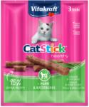 Vitakraft Recompensa pentru pisici Vitakraft cu Pui si Iarba pisicii 18gr