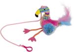 Nobby Jucarie pentru pisici Nobby Flamingo Puf & Clopotel 22cm