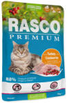 Rasco Hrana umeda pentru pisici Rasco Premium Sterilized Curcan&Merisoare 85 gr