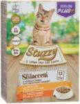 Stuzzy Hrana umeda pentru pisici Stuzzy Sterilized Pack Bucati de pui&curcan in sos 12x85g