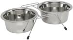 Nobby Castron dublu din inox cu suport pentru caini Nobby 800ml