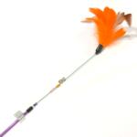 Beeztees Jucarie pentru pisici Beeztees undita cu pene 50 cm