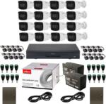 Dahua Kit 16 camere 4K Ultraprofesional Dahua IR 80m Microfon, DVR 16 canale WizSense 4K-N / 5MP Audio si accesorii SafetyGuard Surveillance